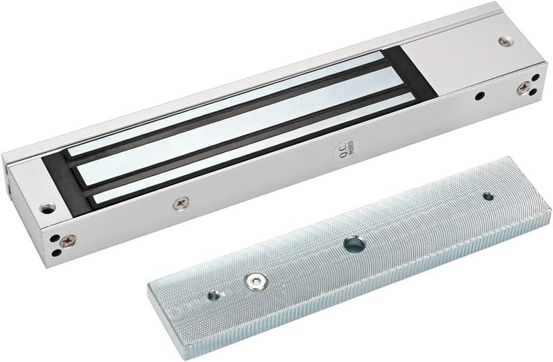 YANWIN Electromagnetic Lock 600LBS 280KG Holding Force 5 Wire Signal Output LED Electric Magnetic Door Lock 12V Fail Safe NC Mode for Access Control System - Image 2